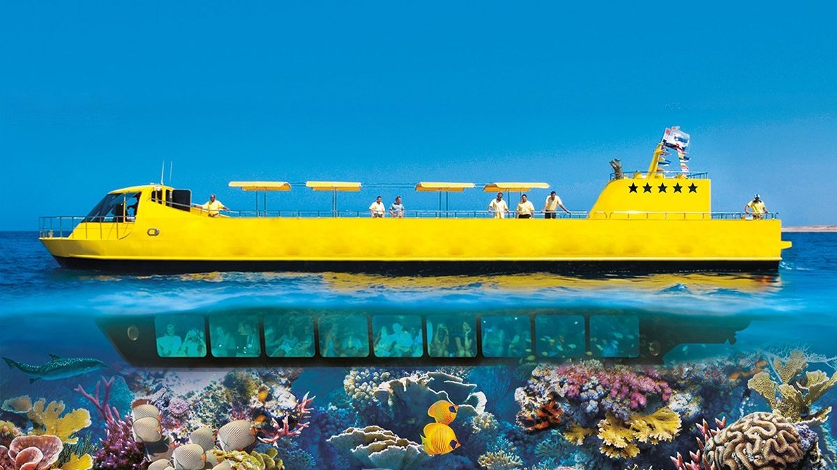 Semi-Submarine Snorkeling Sea Trip & Transfer – Hurghada