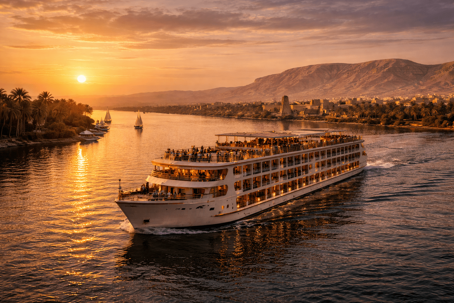 3 Nights Nile Cruises Aswan - Luxor