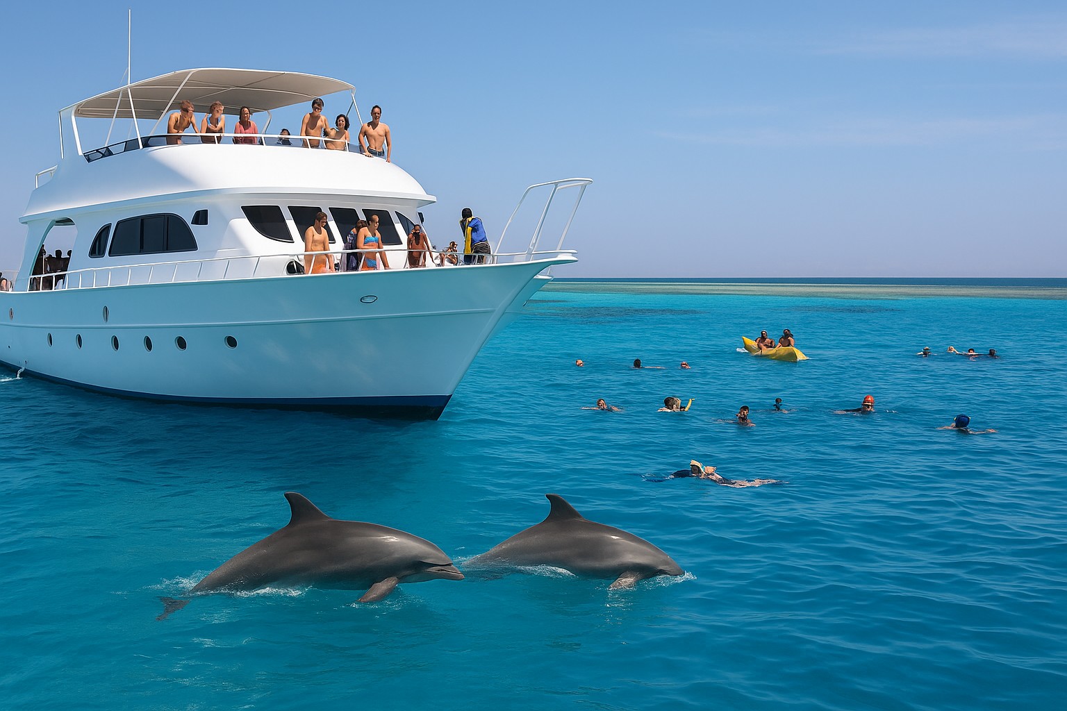 Hurghada: Dolphin House Swim with Dolphins & Lunch - photo 6