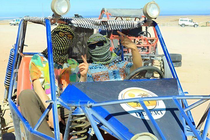 Hurghada: Desert Adventure Quads, Jeep, Camel Ride, Dinner & Show