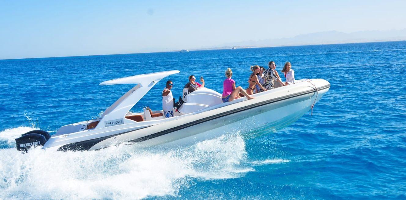 Hurghada: Private Speedboat, Dolphins, Snorkeling & Islands