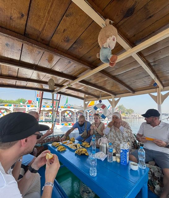 Fruit on a felucca on the Nile in Luxor