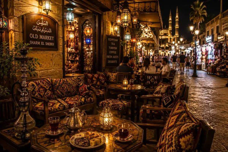 Sharm El Sheikh City Tour: Old Market, Mosque & Farsha Cafe